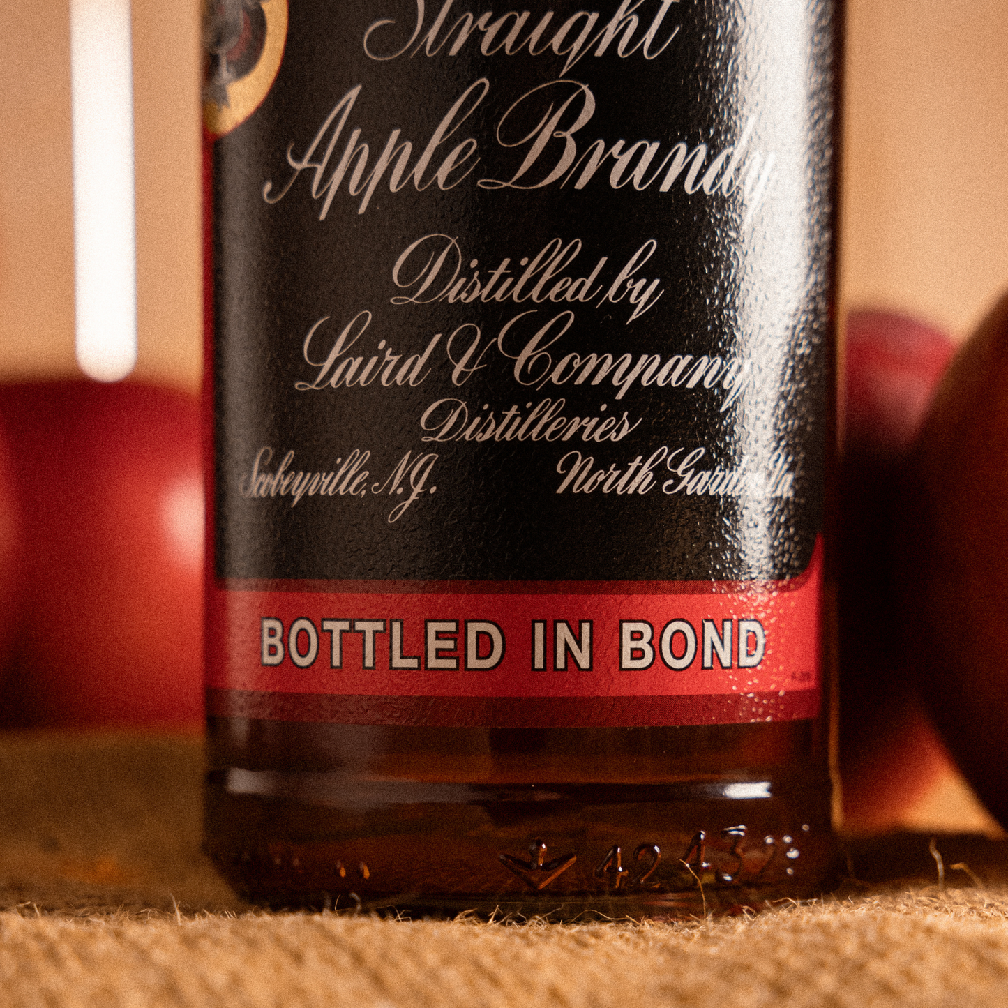 Laird's Straight Apple Brandy Bottled in Bond