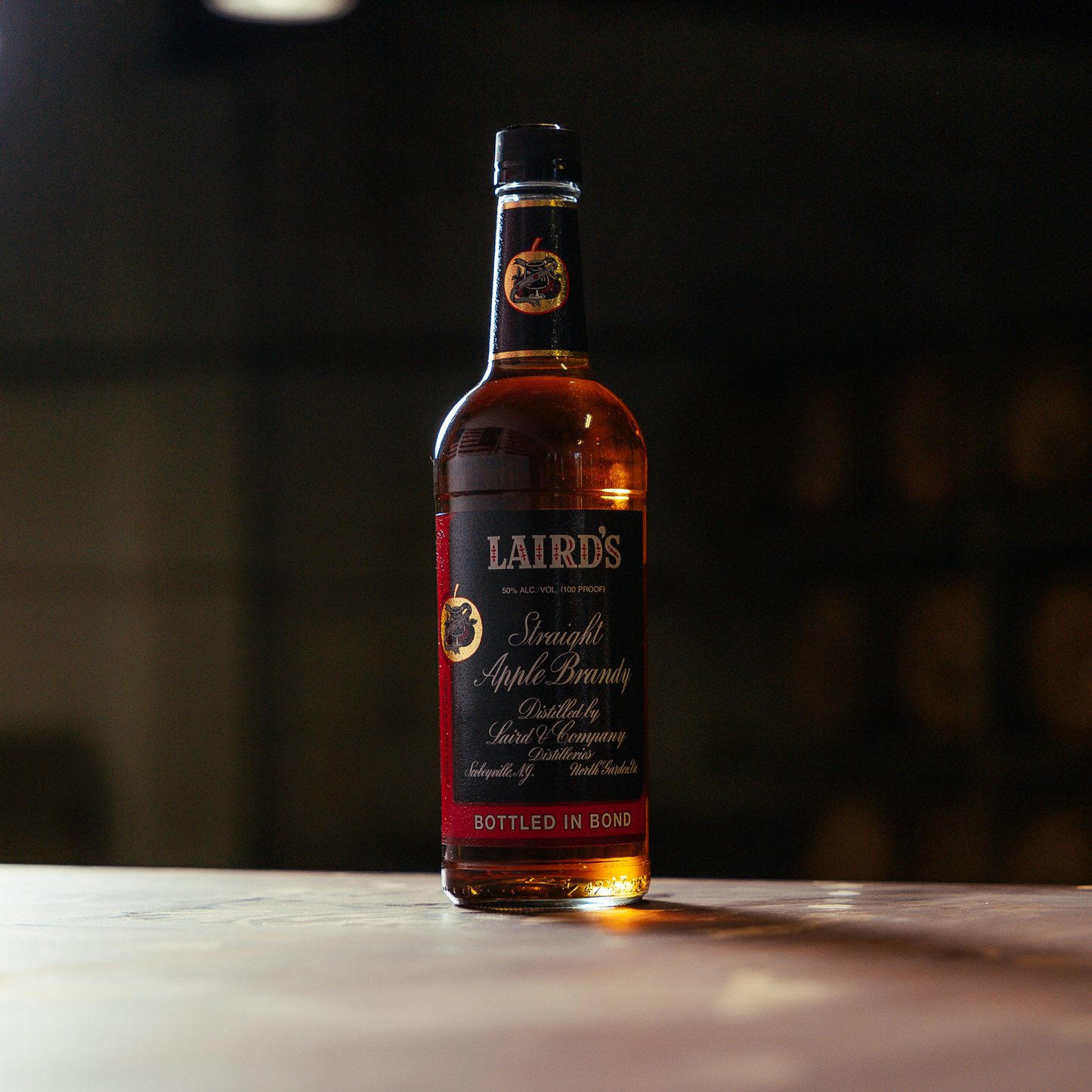 Laird's Straight Apple Brandy Bottled in Bond