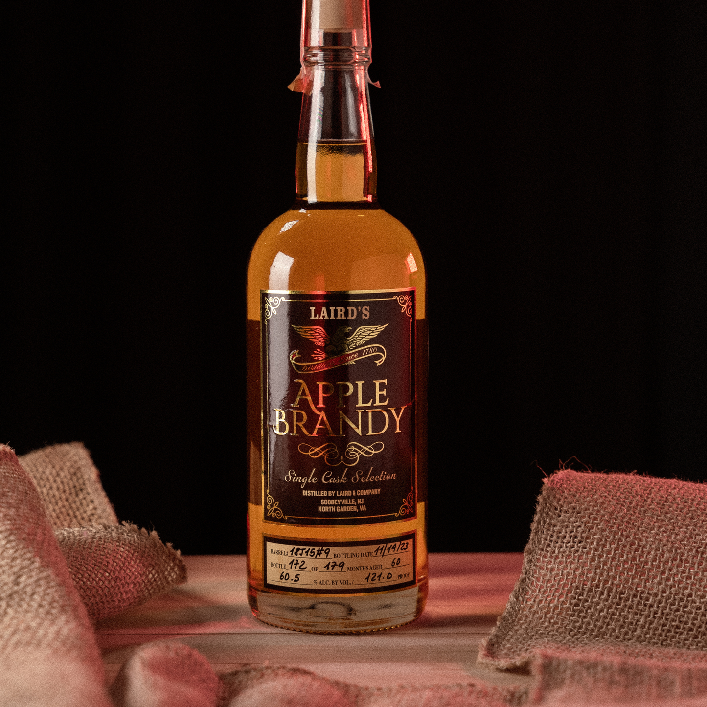 Laird's Single Cask Apple Brandy