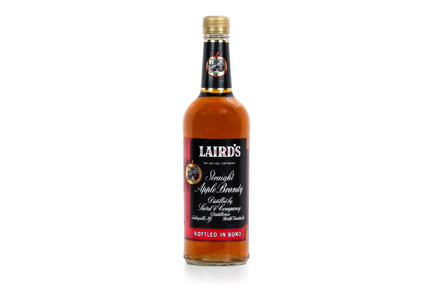Laird's Straight Apple Brandy Bottled in Bond