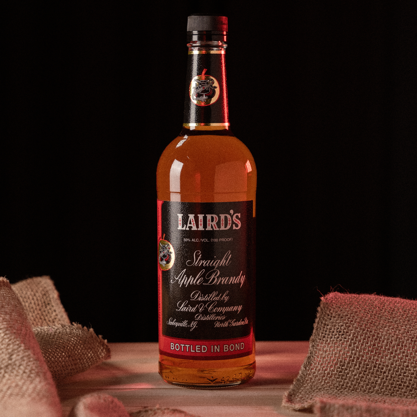 Laird's Straight Apple Brandy Bottled in Bond