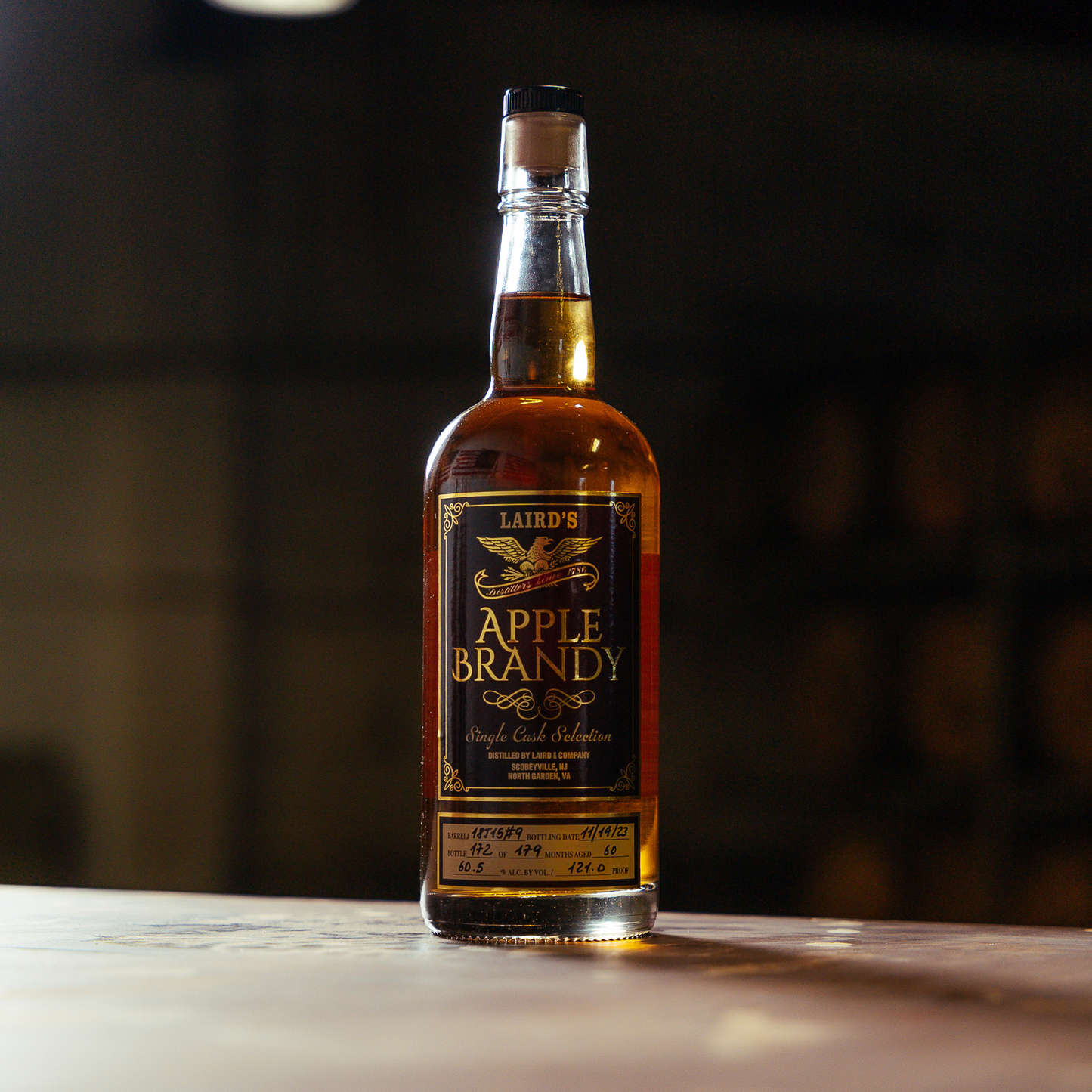 Laird's Single Cask Apple Brandy